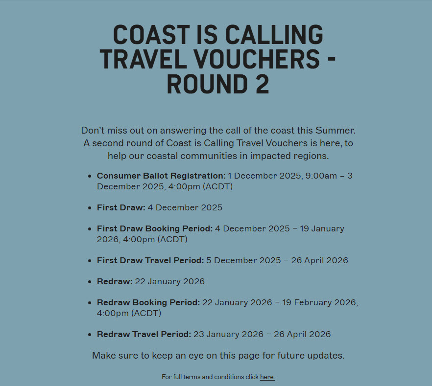 Coast Is Calling Round 2