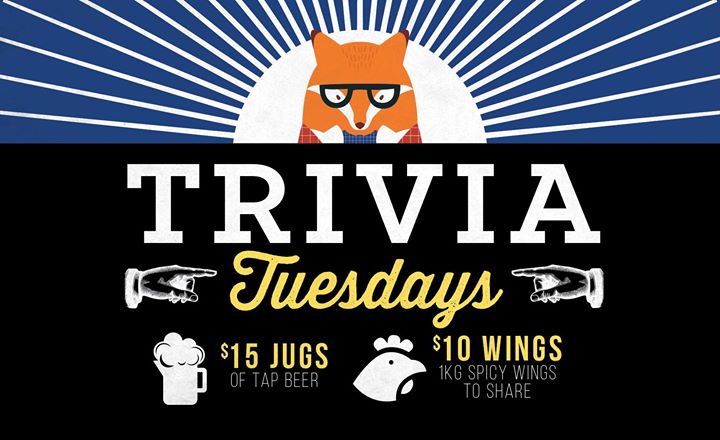 Trivia Tuesdays - Sportys Bar + Arena at The Arakba
