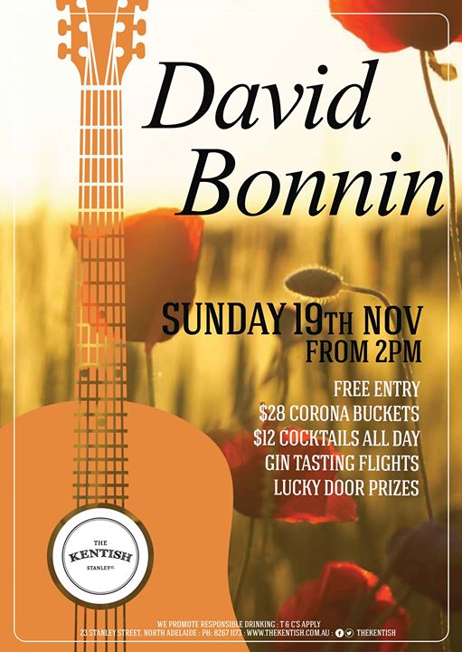 David Bonnin at The Kentish