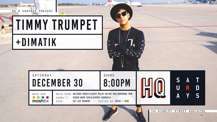 HQ Saturdays ft. Timmy Trumpet