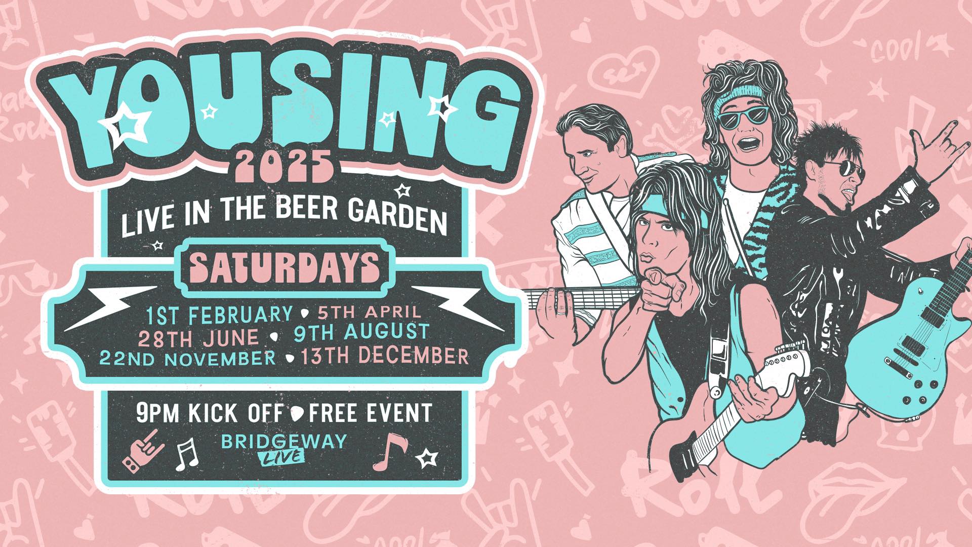 Yousing Is Back Baby! Live Beer Garden Sessions