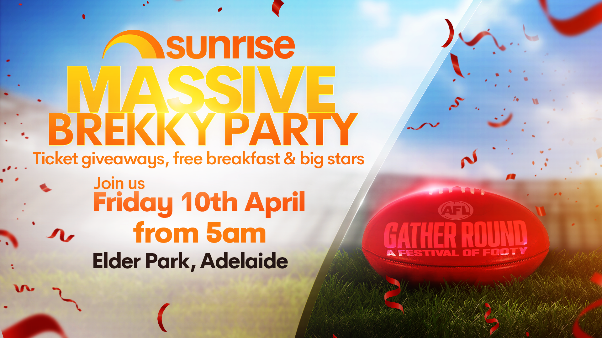Sunrise Massive Brekky Party
