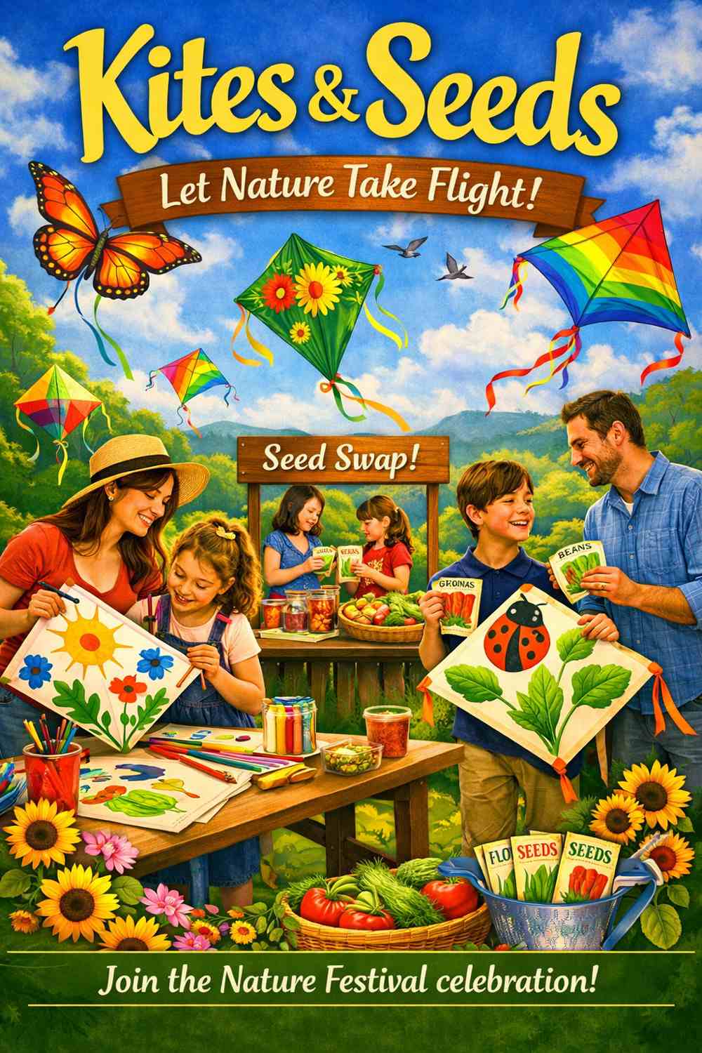 Kites & Seeds ' Let Nature take flight'